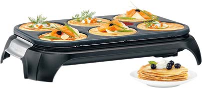 Tefal Crep'party Inox & Design