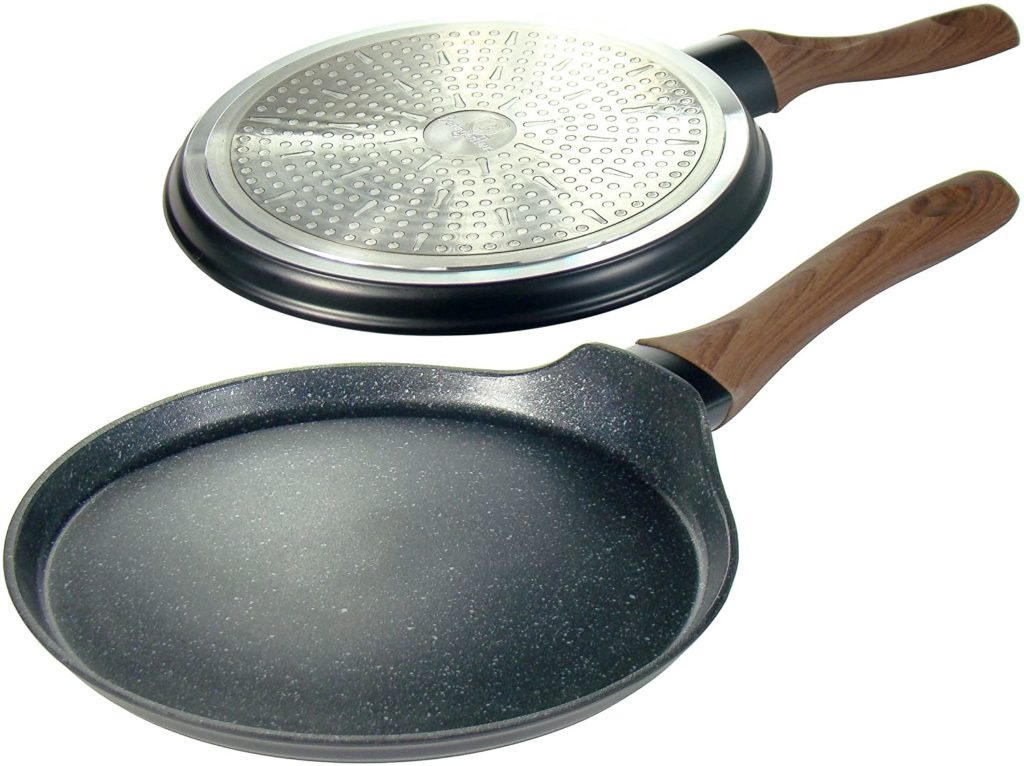 Poêle à crêpe antiadhésive de 28 cm de Josef Strauss Prestige - Ares  Accessoires de cuisine