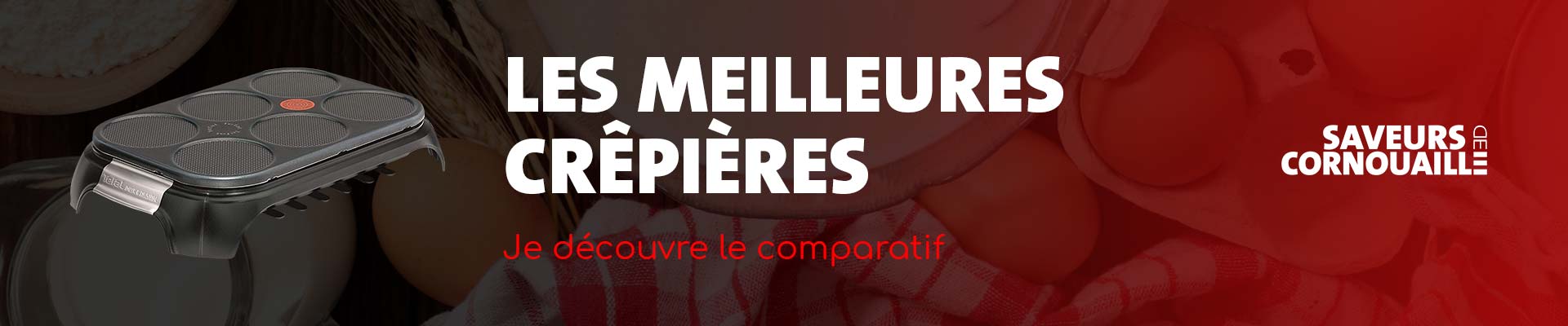 Comparatif des meilleures crêpières