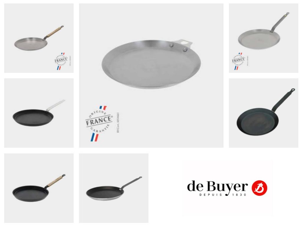 Poêle à crêpe aluminium antiadhésive 26 cm - de Buyer 