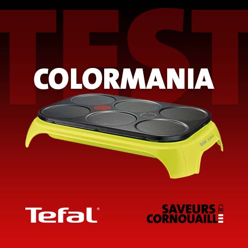 Test complet de la crêpière Tefal Colormania